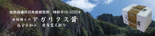 丹羽アガリクスが安い！丹羽博士のアガリクスのページへ